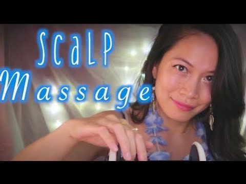💆🏽Scalp Massage & Ear Cleaning ASMR (Slow & Gentle)(No Talking) Oils/Gloves/Cotton