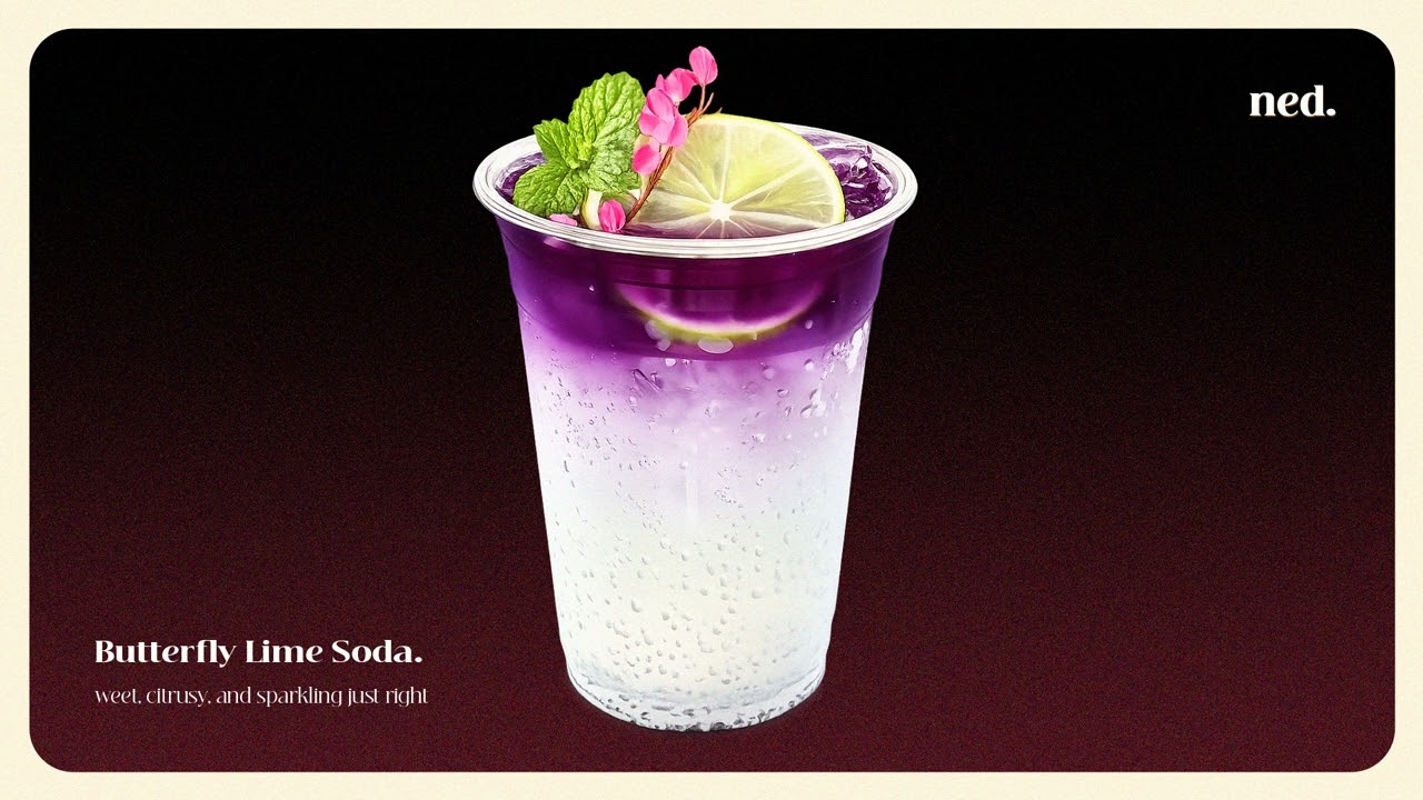 butterfly lime soda.