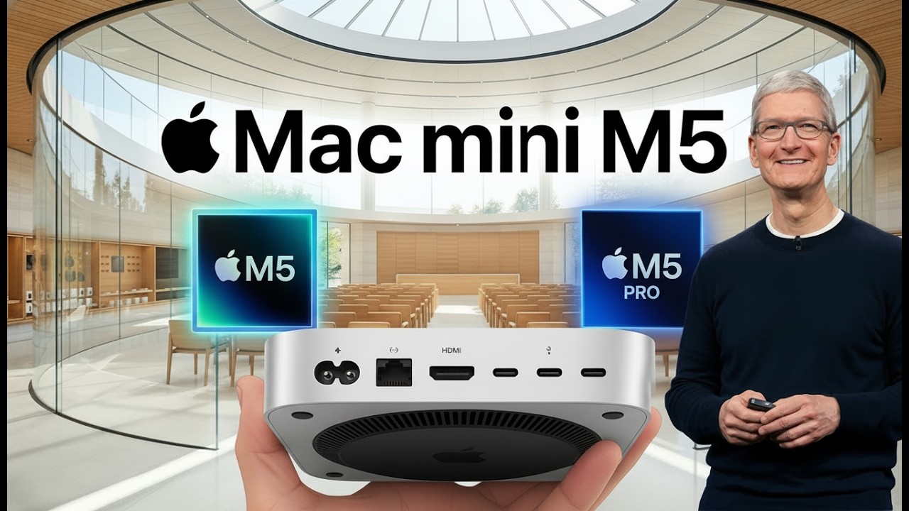 Apple’s $699 Mac Mini M5 is COMING… Release Date LEAKED - YouTube