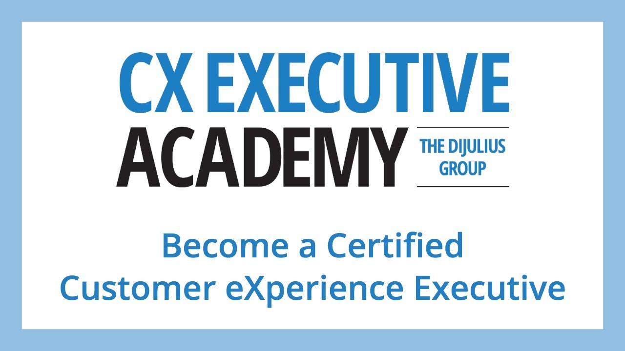 Become A Certified Customer EXperience Executive YouTube