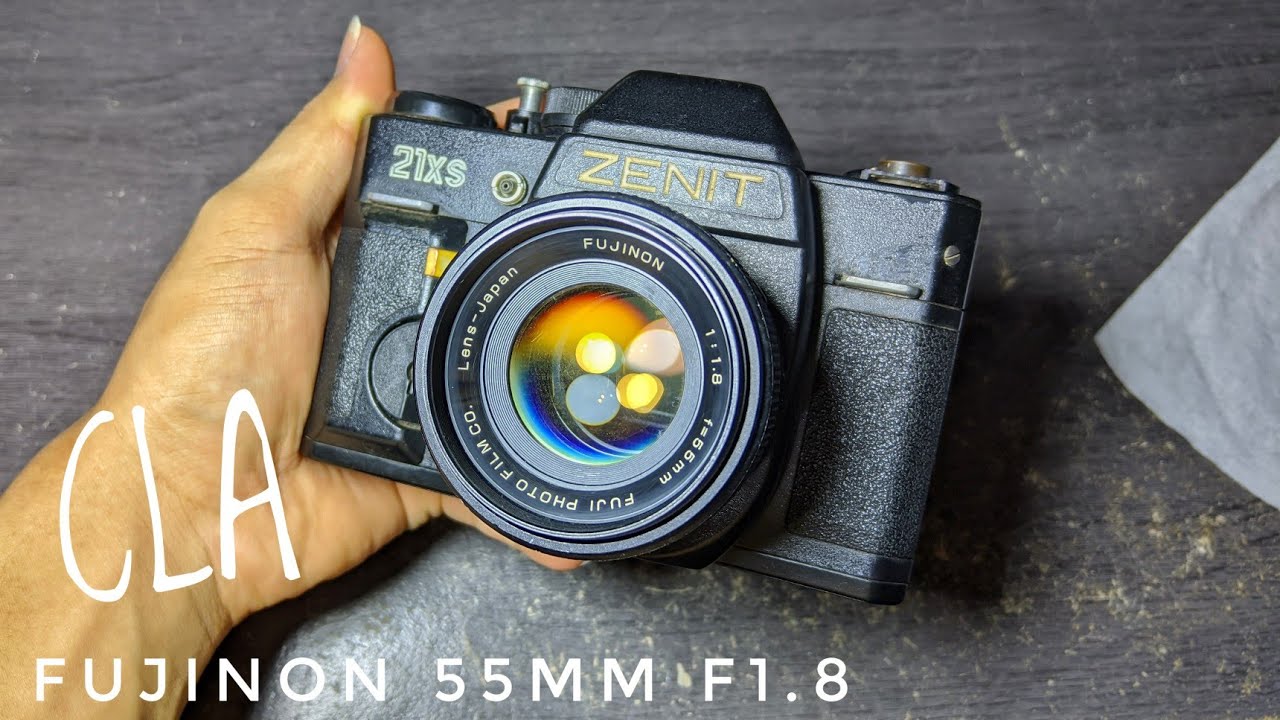 Fujifilm Fujinon 55mm f1.8 CLA (Sticky Aperture Stuck At F16 And