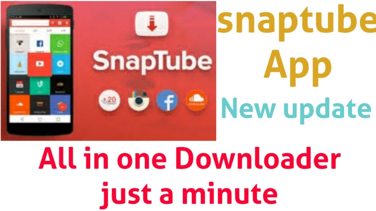 Snaptube download YouTube, whatsapp ,etc...4K video
