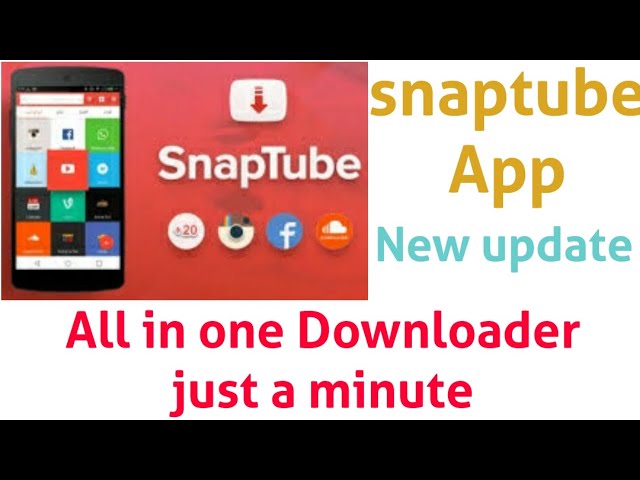 Snaptube download | YouTube, whatsapp ,etc...4K video downloader |  snaptube official app link | class=