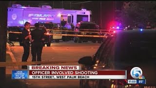 One dead after officer-involved shooting in West Palm Beach