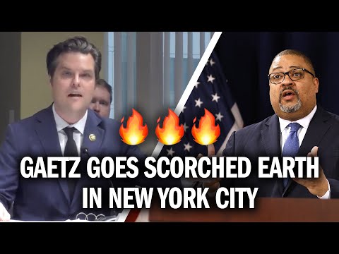 Gaetz Goes SCORCHED EARTH on Soros-Backed DAs Allowing Violent New York Crime