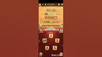 Word Connect Game 2022 - Level 181, 182, 183, 184 ,185