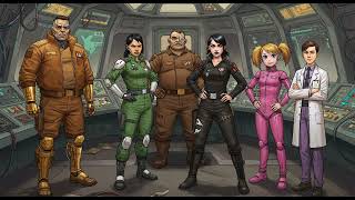 The Derelict And Her Crew