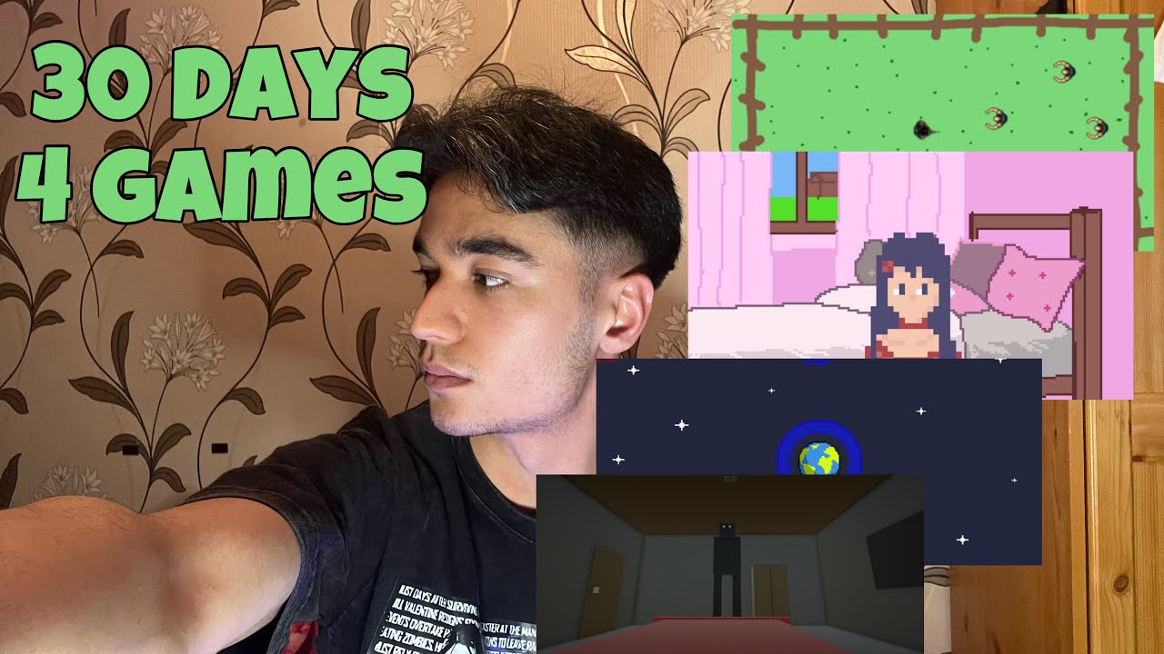I made 4 Games in 1 month / Game jam - YouTube