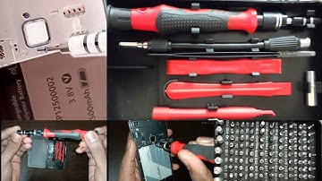 COOLCOLD 115-in-1 Precision Screwdriver Set | Ganesh Rajesh