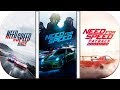 NFS Rivals (2013) Lauch trailer vs NFS 2015  vs Need For Speed Payback Official Launch Trailer 2017