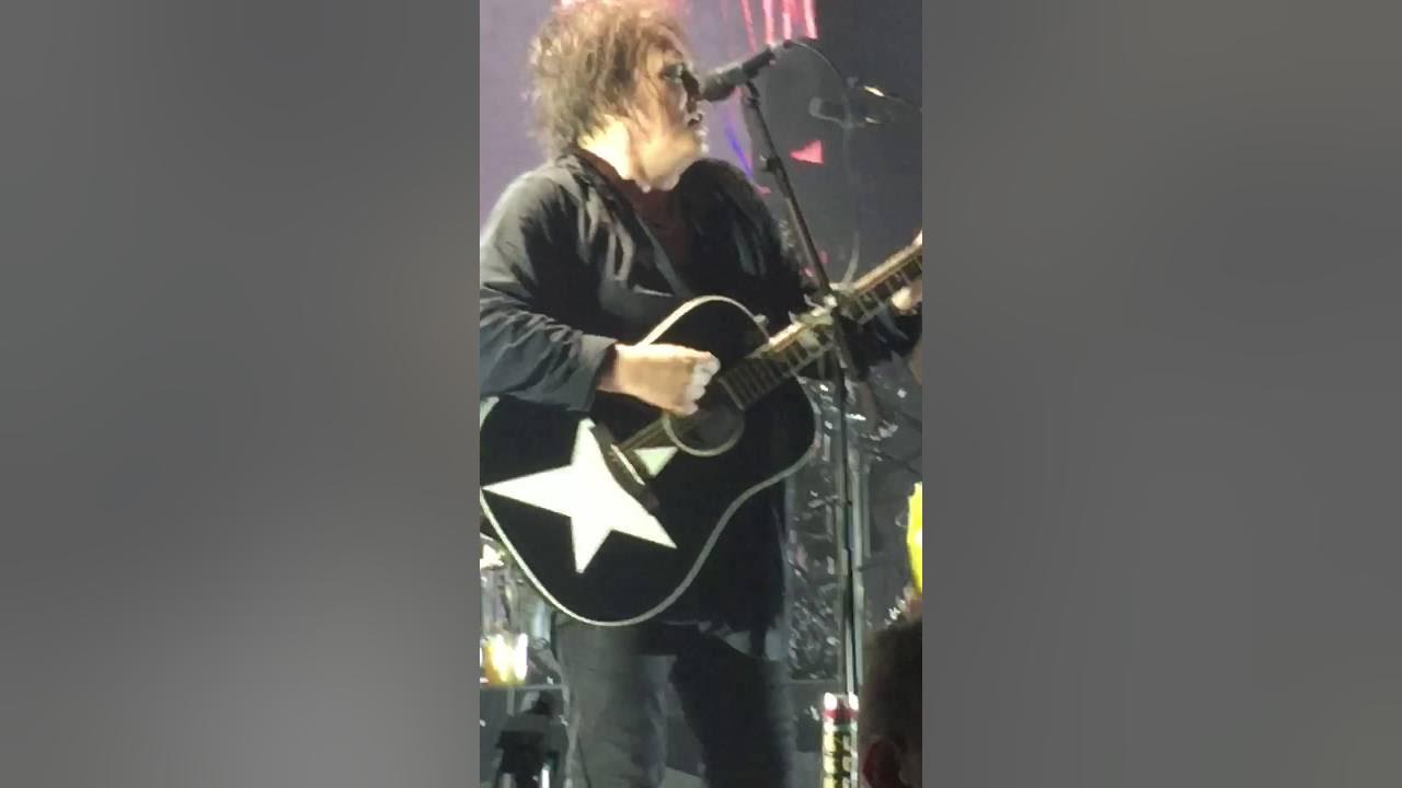 The Cure, rare footage live, The exploding boy In between days YouTube