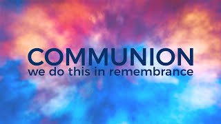 Divine Mysteries Blue - Communion