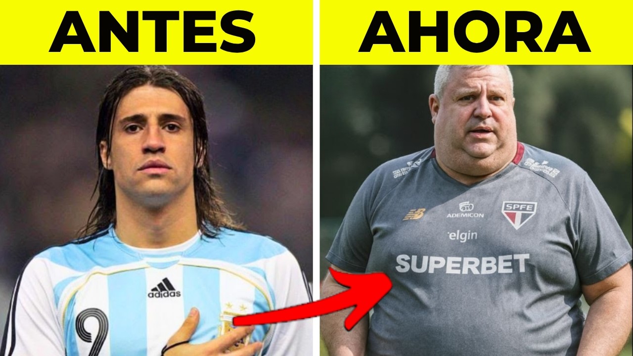 50 MEJORES Jugadores Argentinos de Los Años 80's | Antes y Después