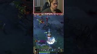 Kez on Topson Kezson Makes Huge Difference on Mid in Dota 2 #dota2 #gaming #outplay