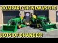 NEW VS OLD STYLE 2032r & 2038r! John Deere 2 Series: SO MANY CHANGES!