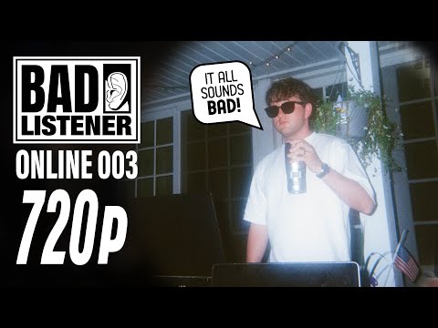 Experimental Bass Music, Trap & Hyperpop Nighttime Mix by the Pool | 720p - BAD LISTENER ONLINE 003