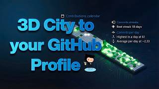 Epic 3D City GitHub Contributions Calendar 😎❤️ | 2026 Net Worth