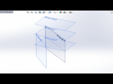 Video: Làm thế nào để bạn tạo một mặt phẳng vuông góc trong Solidworks?