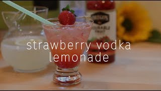 Vodka Strawberry Lemonade Drink Recipe screenshot 3