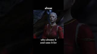 abuse — Dragon age : Origins dialogue scene