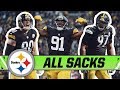 All 52 Sacks in 2018 ft. Watt, Heyward, Hargrave & More | Pittsburgh Steelers