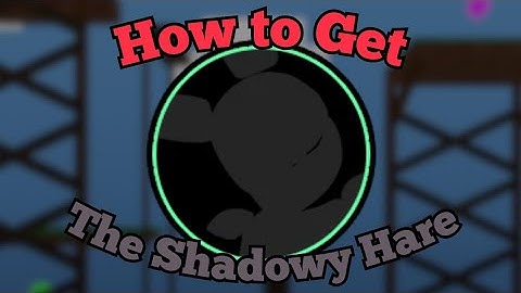 How to Get "The Shadowy Hare" Badge!!! | A New Beginning | Roblox