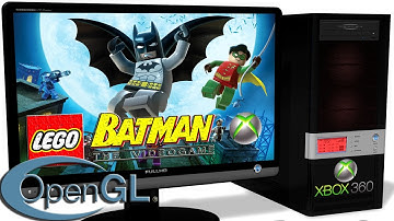 XENIA Xbox 360 Emulator - Lego Batman: The Videogame (2008). OpenGL api. Test #3