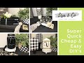 4 Super Quick, Cheap & Easy DIY's  ||  Dollar Store DIY's  ||  Lisa & Company