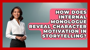 How Does Internal Monologue Reveal Character Motivation In Storytelling? - The Storytellers Room