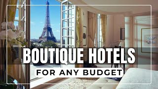 Where to Stay in Paris France : Style & Boutique Hotels for Any Budget by Vacation Resorts 68 views 3 months ago 9 minutes, 2 seconds