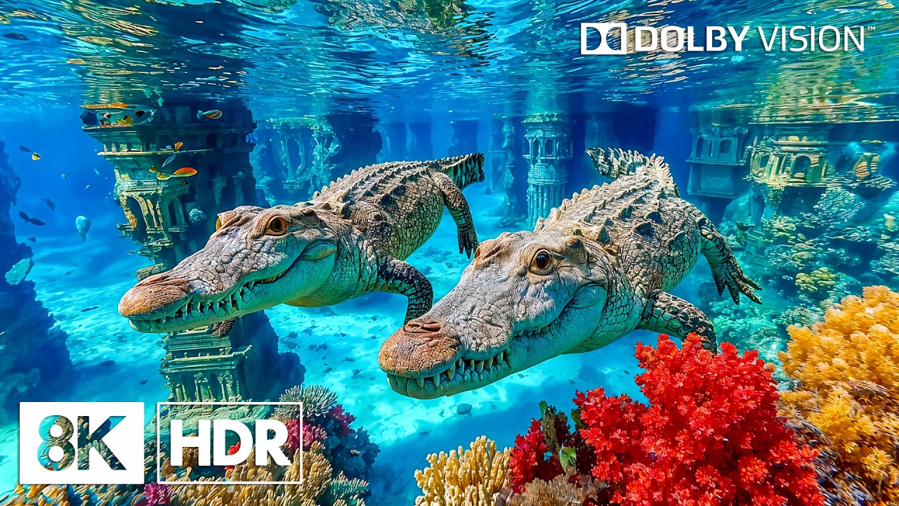 Enchanting Deep Sea Underwater World in 8K HDR | Dolby Vision™