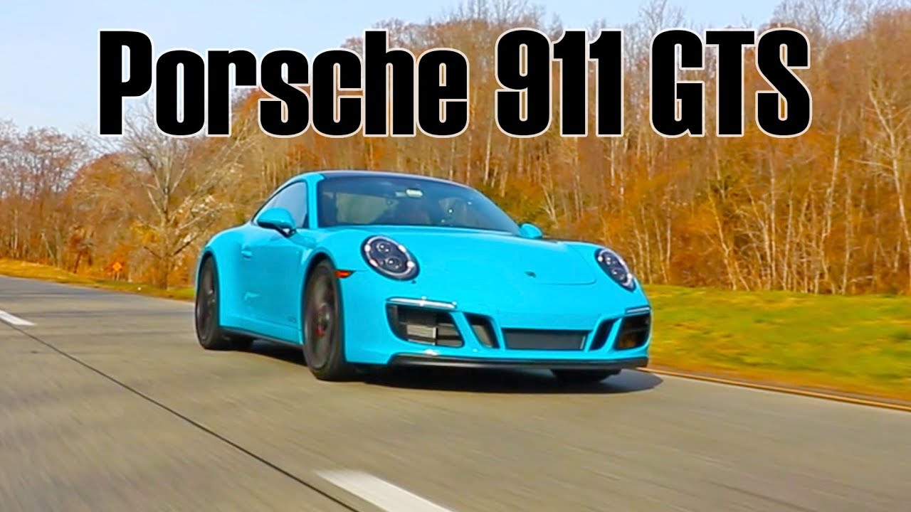 Porsche 911 Carrera GTS  drive and drag race vs Carrera 4S - YouTube