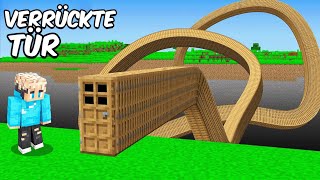 Ich habe eine VERRÜCKTE TÜR gefunden in MINECRAFT!