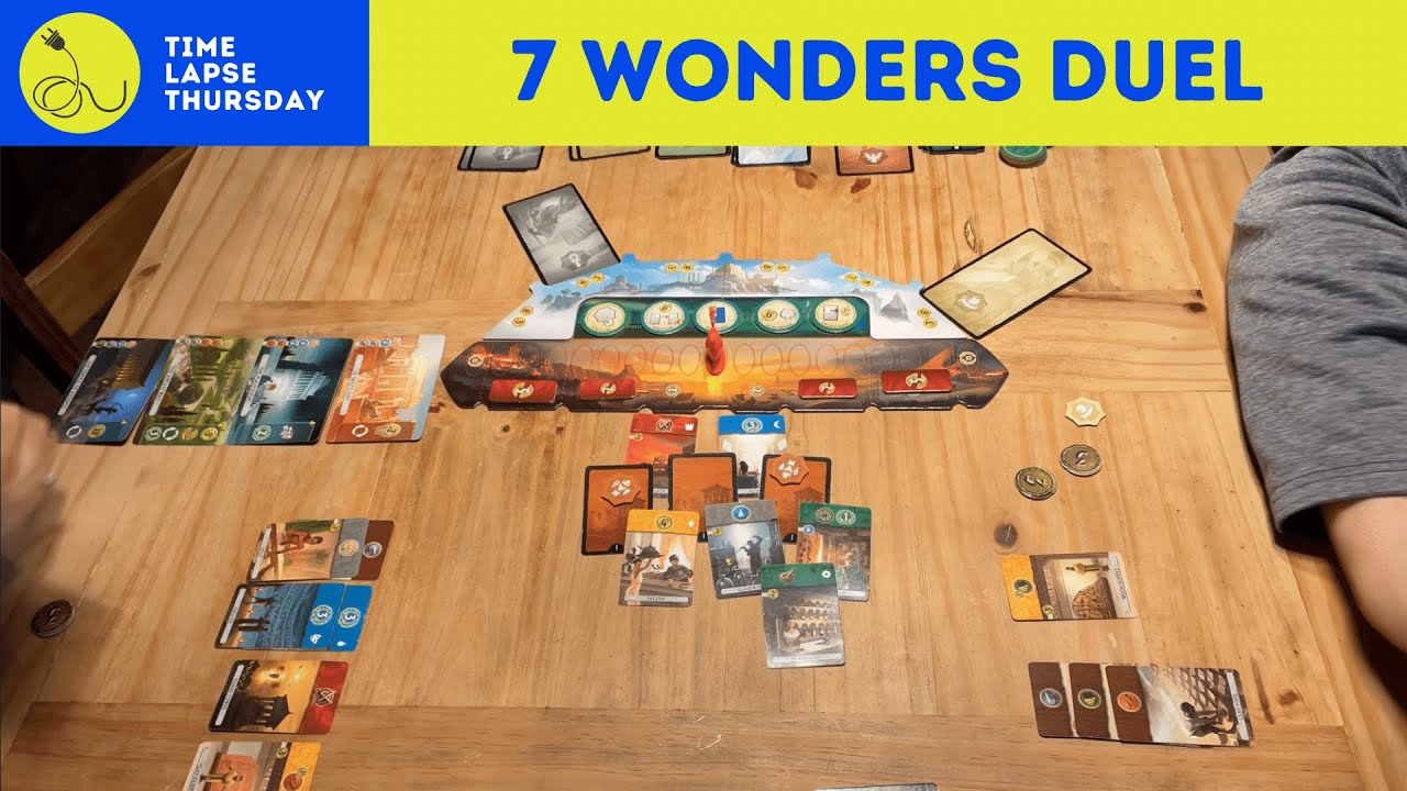 7 Wonders Duel - Time Lapse Thursday