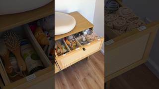 Organizing baby dresser pt1 (nest with me pt7) #organizing #organization #restock #nursery #pregnant