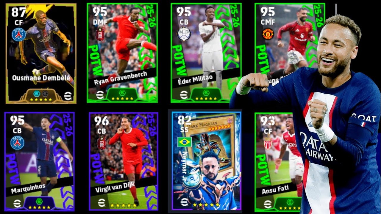 Новинка!! 🎁🎉 Награды игрокам X7! Открытие набора Efootball 2026 Mobile || Epic Dembele 107 с рейт...