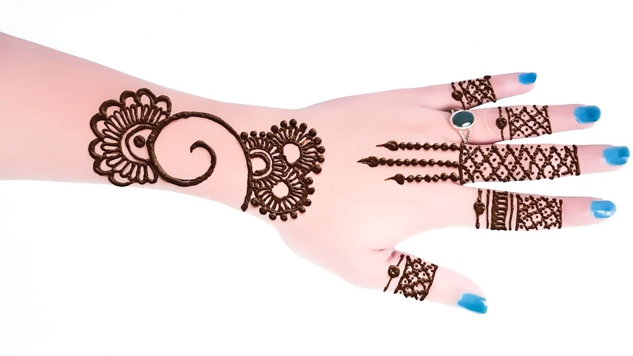 karva chauth special mehndi design 2020|easy Arabic mehndi design ...