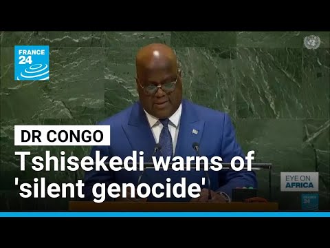 DR Congo President Warns Of Silent Genocide In The East At UN Assembly FRANCE 24 English