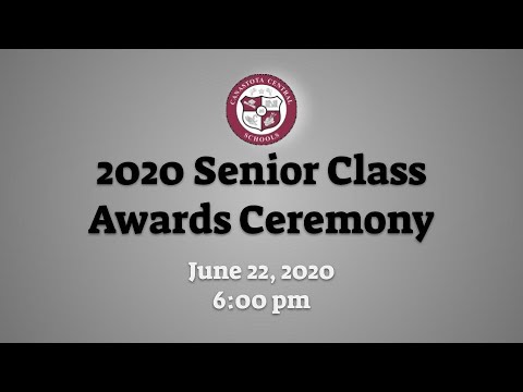 Class of 2020 Senior Awards Ceremony - YouTube