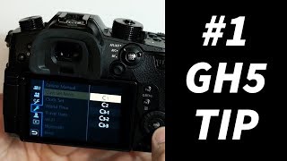 My #1 Panasonic GH5 Tip! (GH5 Custom Settings)