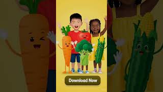 Educational Coloring Book for Toddlers 🥕 Printable Activity PDF