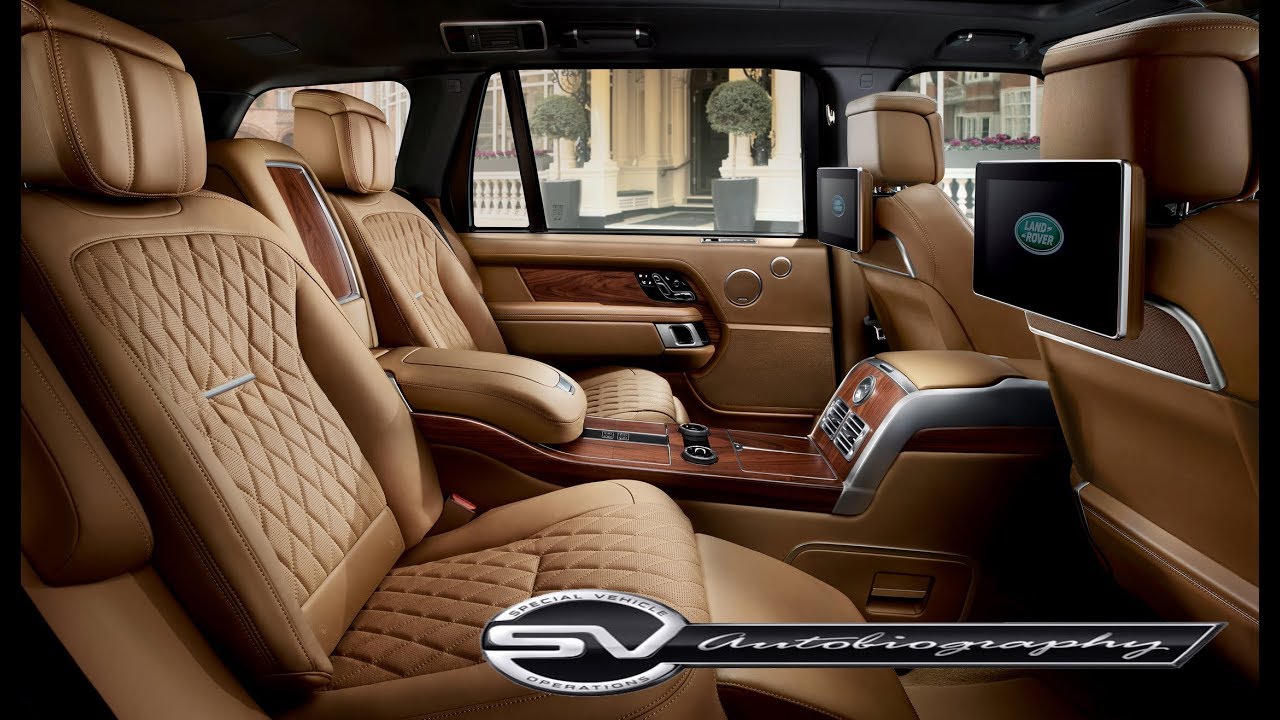 2018 Range Rover Svautobiography Lwb Interior Rear Seats For Luxury Jet
