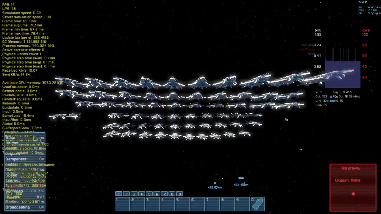 (Test Server) "Reloadallship" 65~67 ships "Drake" Sim Speed Server 1