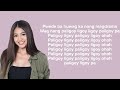 Paligoy Ligoy Nadine Lustre Lyrics Video ImYhalla