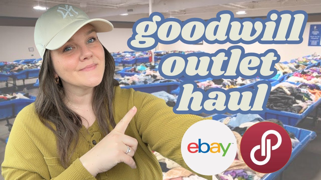 These Goodwill Outlet finds are easy $$$! Check out what I found to resell!