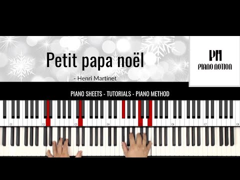 Petit papa noël (piano facile)
