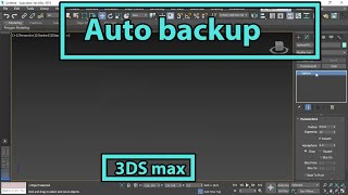 Autobackup   | 3ds max tutorial | study Edutech | Hindi Tutorial