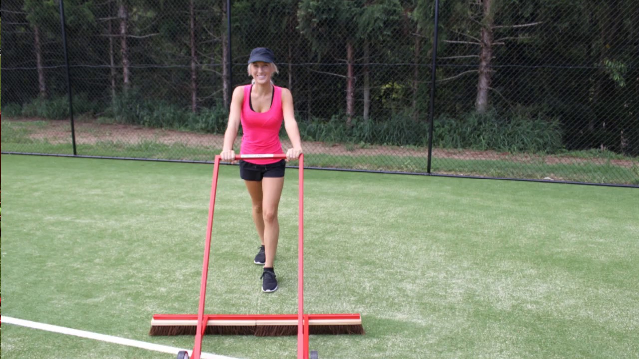 Tennis Court Broom YouTube