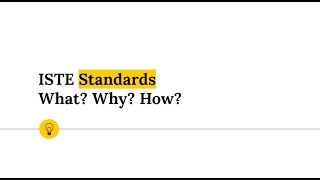 ISTE Standards Screencast