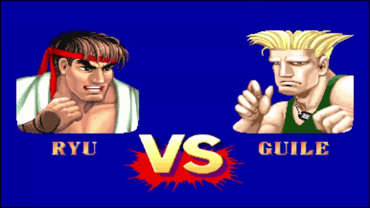 Guile Ryu Street Fighter 2 - Ryu Vs Guile - YouTube
